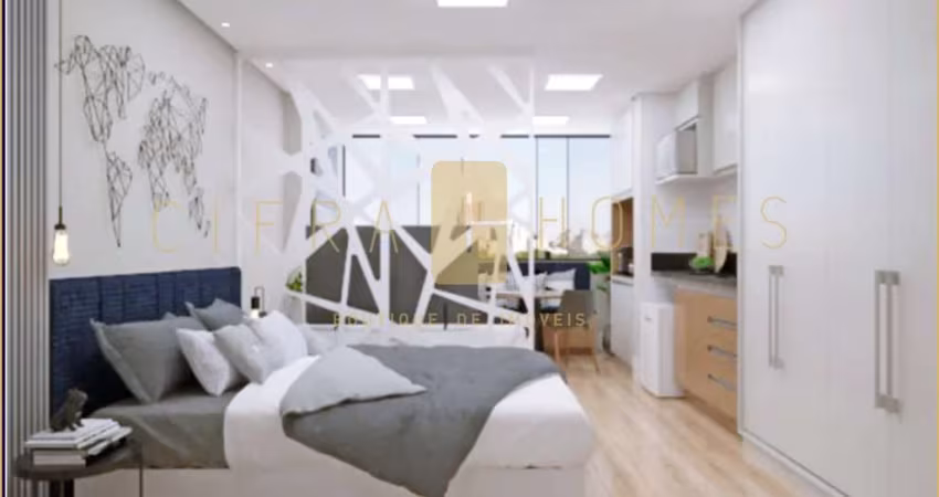 Studio à venda, com 29 m², 1 vaga, lazer completo, no melhor da vila olímpia