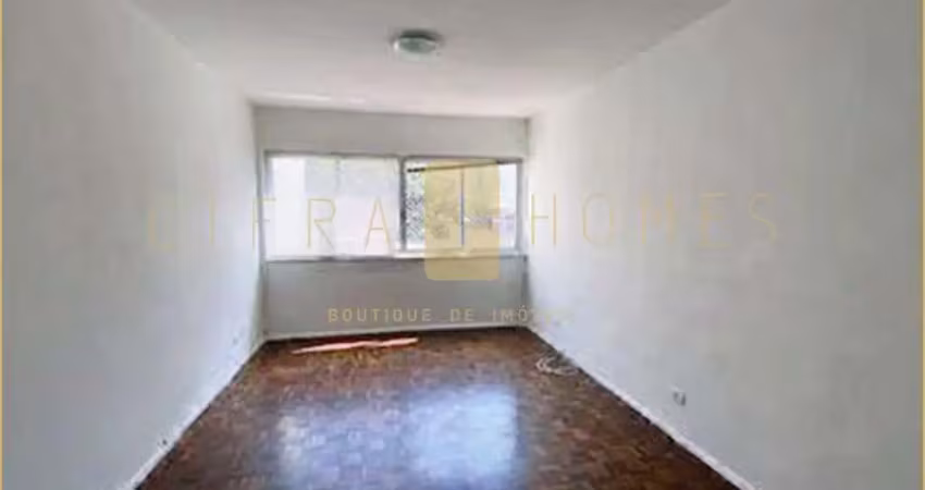Apartamento de 110 m² no jardim paulista com 3 dormitórios, ar-condicionado, dependência de serviço