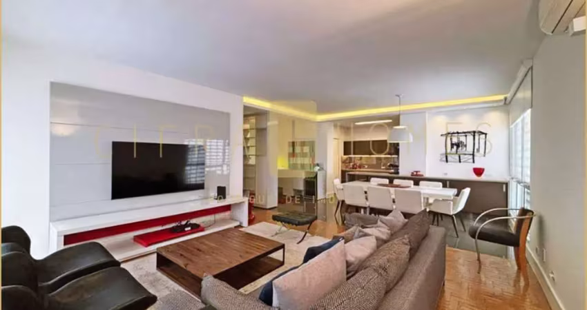 Apartamento para locação, com 118 m², 3 quartos (1 suíte), 1 vaga, no itaim bibi