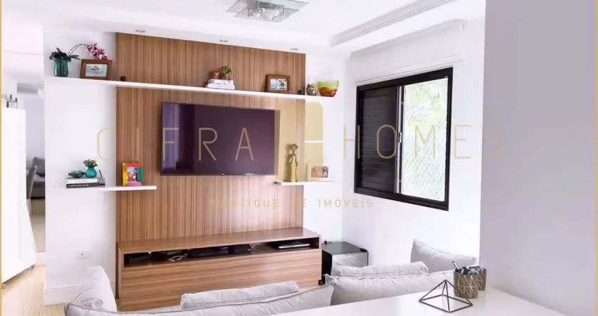 Apartamento à venda com suíte, depósito e duas vagas em torre única, próximo ao metrô saúde