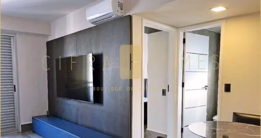 Apartamento reformado de 50m² com vaga e ar-condicionado próximo às principais avenidas da zona oes