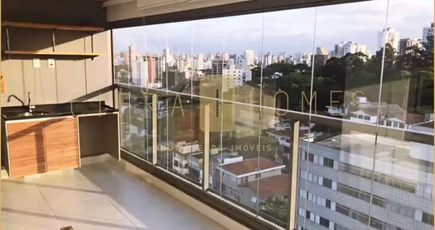 Apartamento para locação com 78m², 2 quartos, varanda, área gourmet, 2 vagas,  em pinheiros