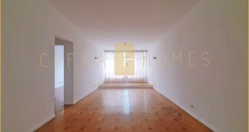 Apartamento para locação com 146m², 3 dormitórios, 1 vaga de garagem em pinheiros