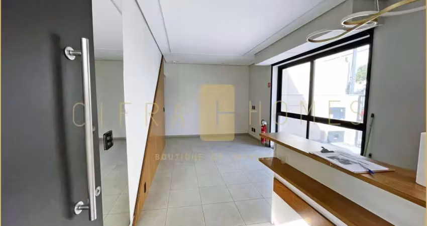 Ponto comercial para locação com 180m², 4 vagas de garagem na vila olímpia