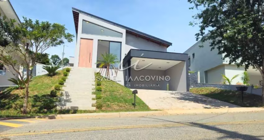 Casa térrea nova, à venda, 193m², condominio residencial paradiso, itatiba, sp