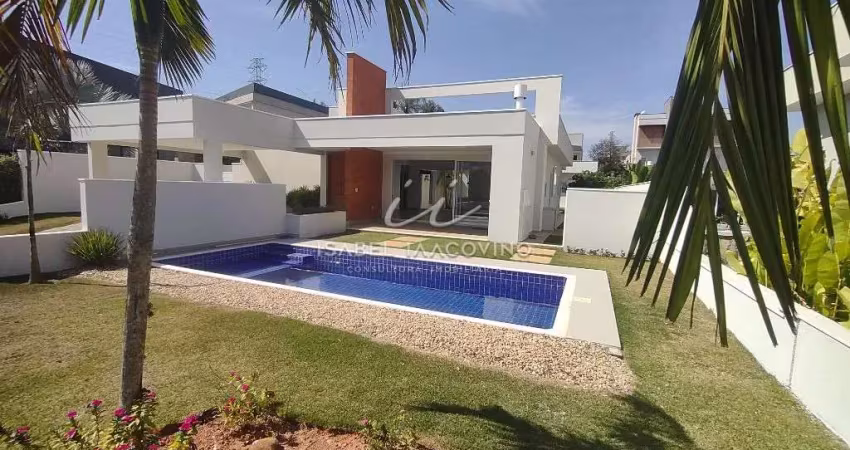 Casa térrea, 3 suites, para alugar, condomínio campo de toscana, vinhedo - sp