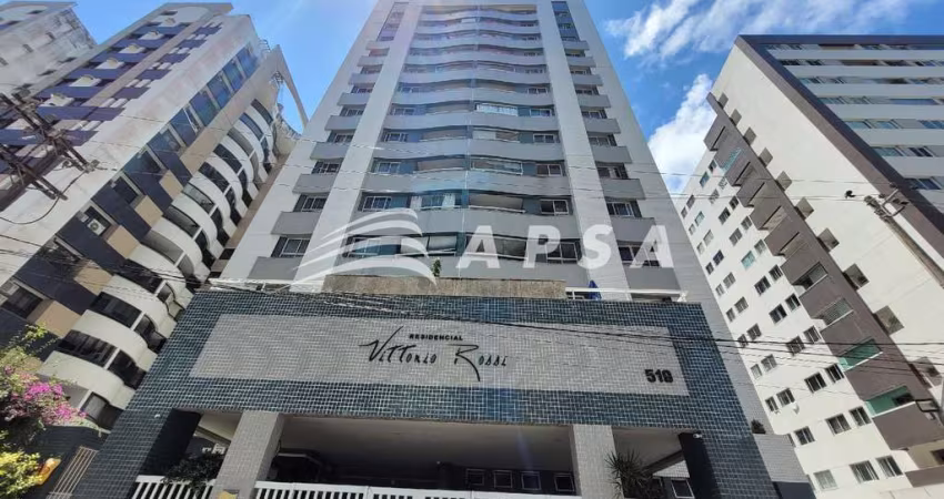 RESIDENCIAL VITTORIO ROSSI - AMPLO APARTAMENTO DE 3/4 COM ARMÁRIOS EMBUTIDOS, SENDO 1 SUÍTE, SALA, B