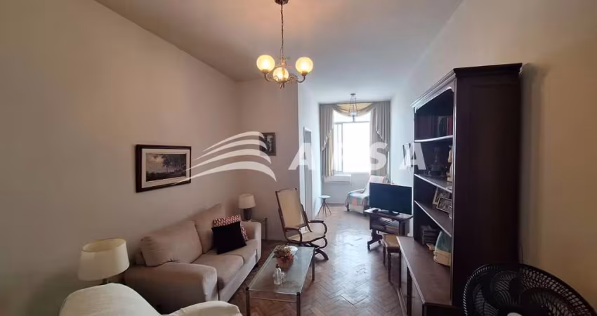 NA ENCANTADORA RUA MIGUEL LEMOS, EM COPACABANA, ENCONTRA-SE UM EXCELENTE APARTAMENTO DE 90M², QUE CO