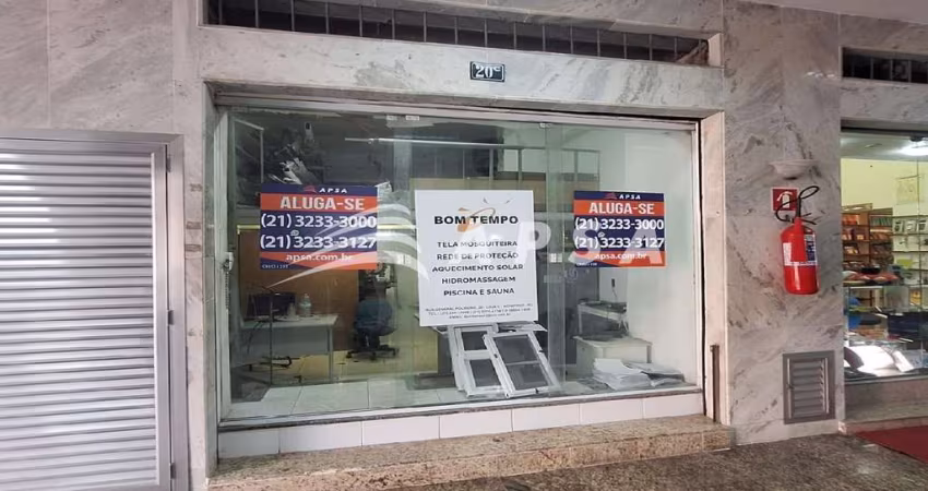 LOJA GALERIA BOTAFOGO. LOCALIZADA EM UMA GALERIA NO CORAÇÃO DE BOTAFOGO, ESSA LOJA DE MÉDIO PORTE É