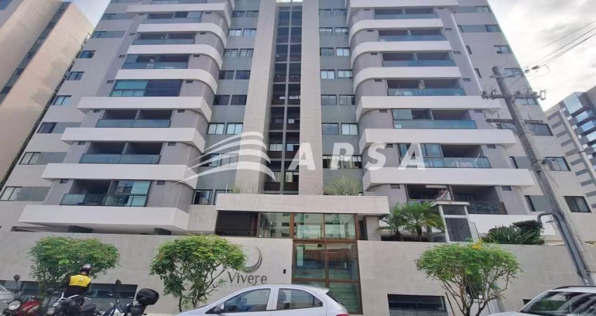 APARTAMENTO 3 QUARTOS NA JATIÚCA, SENDO 2 SUÍTES E 1 REVERSÍVEL. SALA AMPLA PARA DOIS AMBIENTES (EST