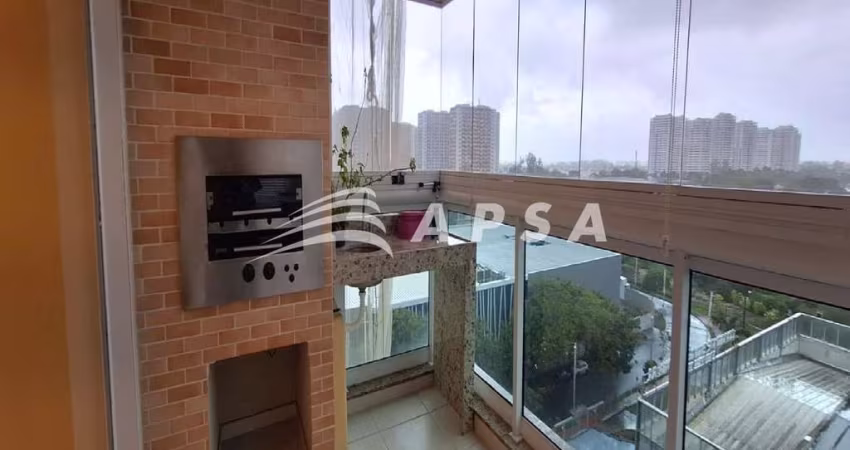 LINDO APARTAMENTO 3 QUARTOS, PARA ALUGAR, NA RUA CÉSAR LATTES - BARRA DA TIJUCA. COM 116M², ACABAMEN