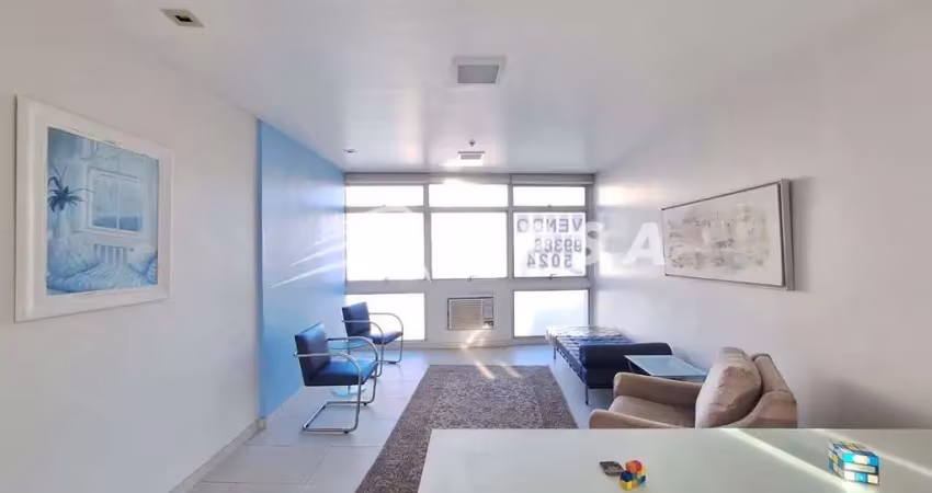 Aluguel - sala comercial pronta para uso em copacabana – edifício das vitrines sala comercial dispon