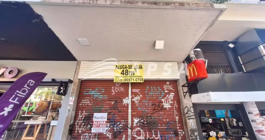 Otima loja de 48 m², sendo loja com banheiro, lavabo e pequeno jirau/ estoque. alugando seu imóvel c