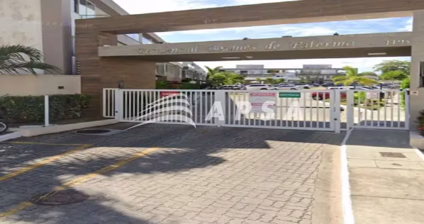 Casa aconchegante com 3 quartos em buraquinho  casa térrea aconchegante com 89,39m² composta por sal