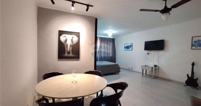 Apartamento 1 dormitório 1 vaga 55 m² por R$ 315.000,00 no centro da Praia de Pitangueiras