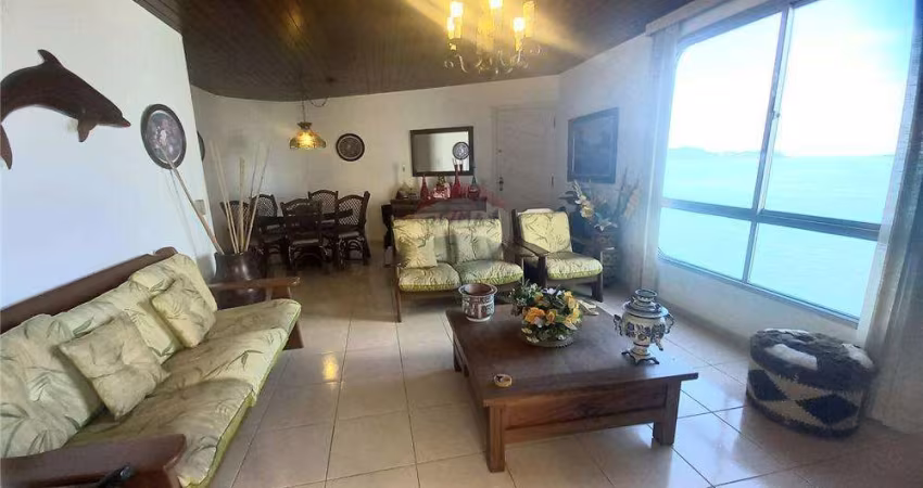 Apartamento Frente ao Mar com 3 dormitórios à venda, 150 m² por R$ 1.000.000 - Asturias - Guarujá/SP