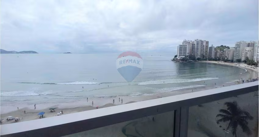 Apto Espetacular com Frente total a praia das Astúrias, Guarujá, SP