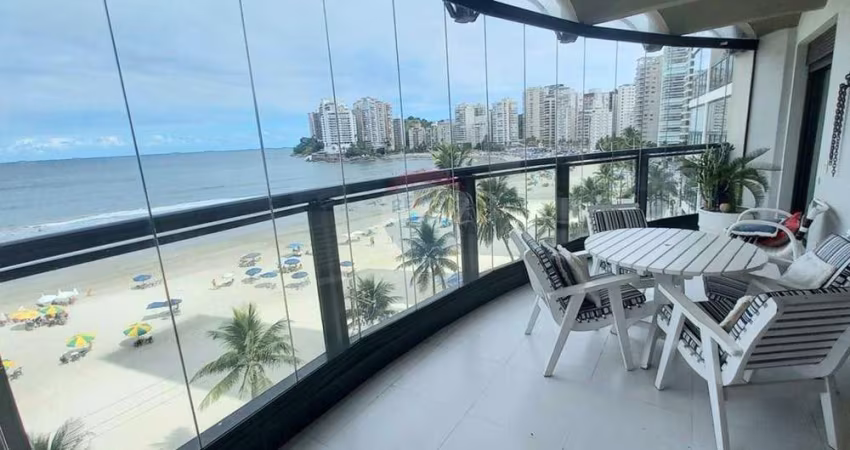 Apto Alto Padrão com 3 suítes, 2 vagas, Frente ao Mar das Astúrias, Guarujá, São Paulo
