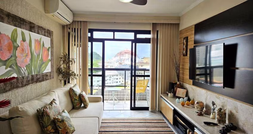 Apartamento à venda Guarujá - 2 dormitórios - Vista para o mar - Tombo