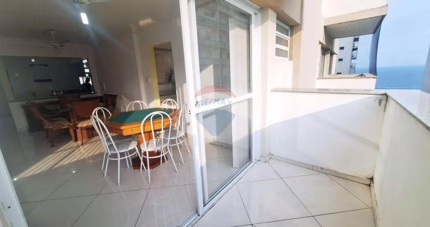Seu Paraíso no Guarujá: Apartamento a venda  3 + 1 dorm  com Vista  lateral Mar - Valor 690mil