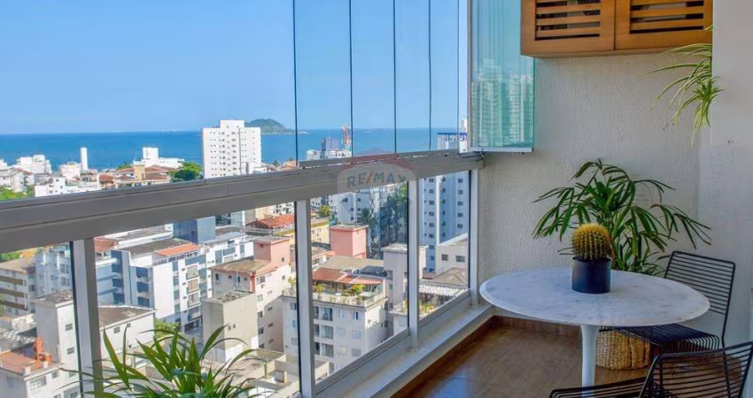Apartamento 3 dorm a venda, Condomínio Clube na praia do Tombo, Guarujá, SP