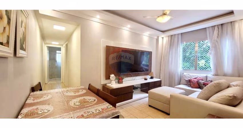 Apartamento recém formado, 2 dormitórios, 2 banheiros e cozinha conceito aberto, Guarujá-SP