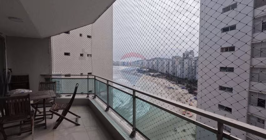 Magnífico apartamento, PREÇO ABAIXO DO MERCADO com vista de toda Praia das Pitangueiras à venda, 246 m² - Morro do Maluf - Guarujá/SP