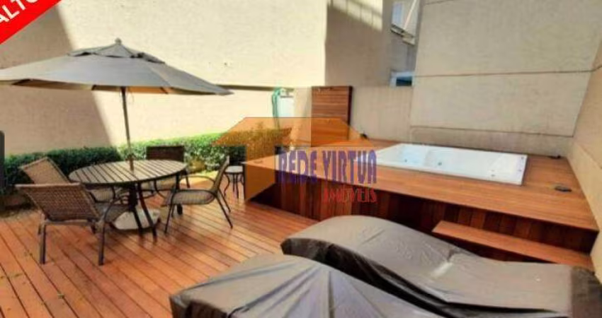 VENDA - ALTO PADRÃO - BUTANTÃ - PRÓX. A USP APTO GARGEM  220m² - 3 DOR. 2 SUÍTES - 3 VAGAS FINÍSSIMO ACABAMENTO - MOBILIADO
