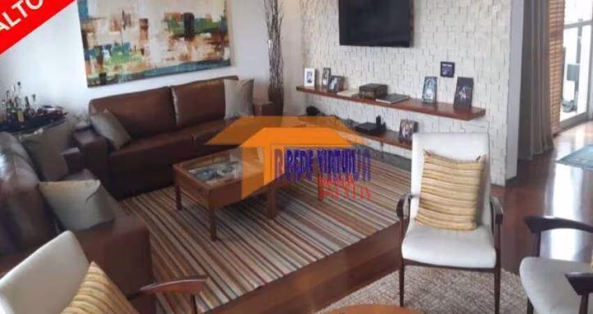 VENDE - ALTO PADRÃO - PLANALTO PAULISTA APTO 240.00M² - 4 DORM. 3 SUÍTES - 4 VAGAS ULTIMO ANDAR - VISTA PANORÂMICA