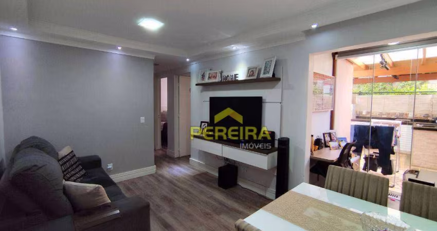 Apartamento com 2 dormitórios à venda, 44 m² por R$ 345.000 - Jardim Ipaussurama - Campinas/SP