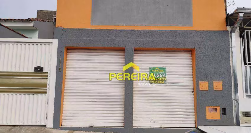 Salão para alugar, 35 m² por r$ 1.350,00/mês - parque residencial vila união - campinas/sp