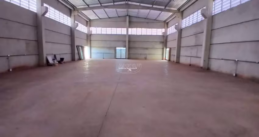 Barracão para alugar no condomínio uninorte ii, água seca, piracicaba.