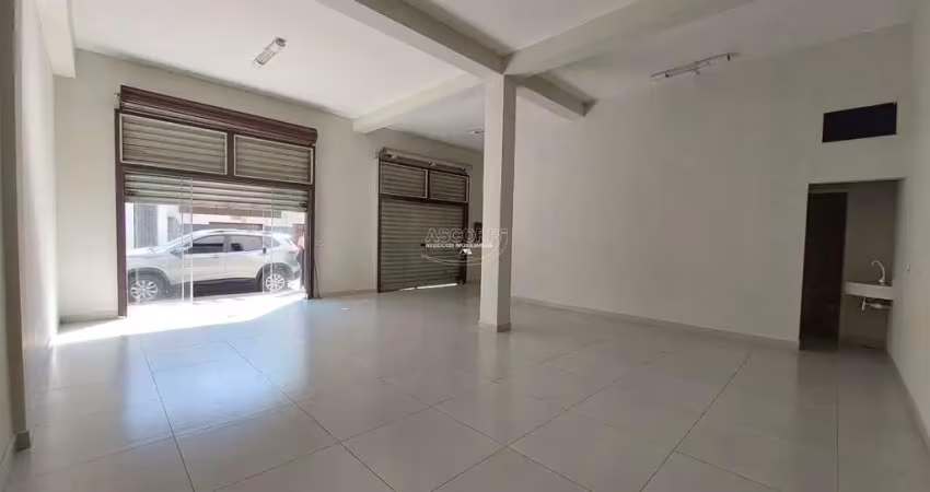 Salão comercial para alugar no bairro cidade alta, piracicaba.