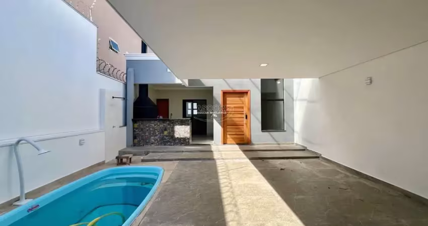 Casa à venda no bairro residencial nova água branca ii, piracicaba.