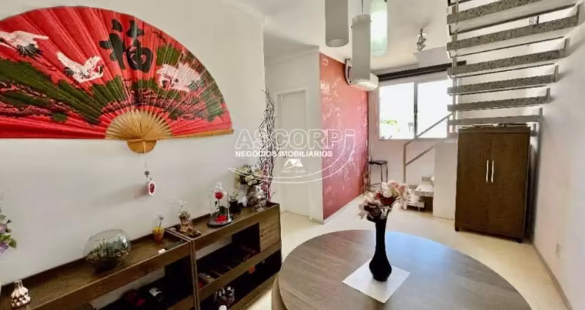 Apartamento cobertura á venda no condomínio residencial spazio palazzo di spagna, piracicamirim, piracicaba.