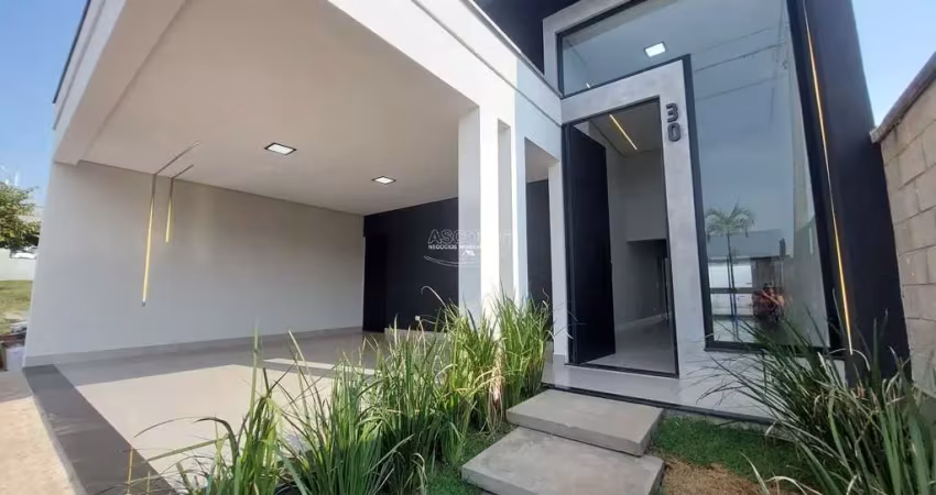 Casa à venda no condomínio residencial mônaco, jardim brasil, piracicaba.