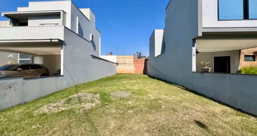 Terreno à venda no condomínio villagio clotilde brossi, água branca, piracicaba.