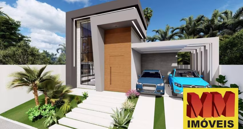 Casa linear com piscina em Condomínio Clube de São Pedro da Aldeia