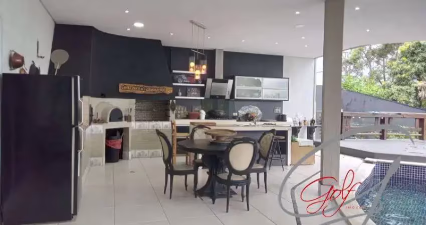 CASA DE LUXO A VENDA NO CONDOMÍNIO TAMBORÉ 1 - BARUERI