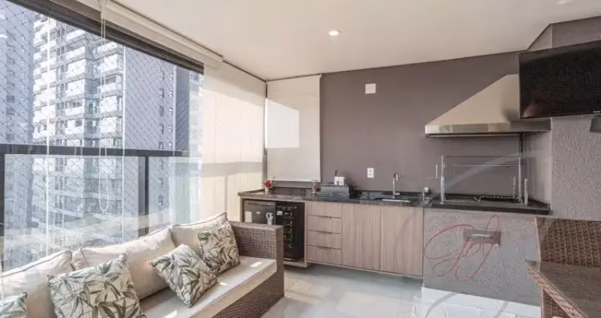 Apartamento de Luxo na Vila São Francisco: 3 quartos, 3 suítes, 2 salas, 4 banheiros, 4 vagas de garagem e 150m² de área. Venha Conferir!