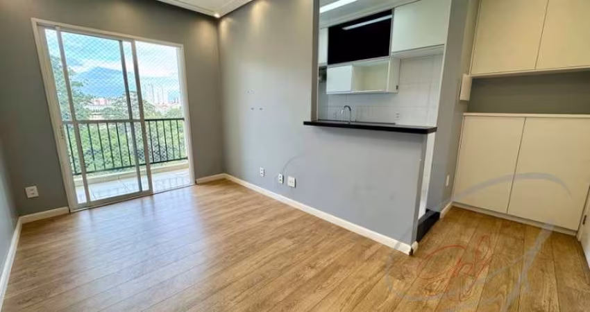 Apartamento de 57m² com 2 quartos sendo 1 suíte