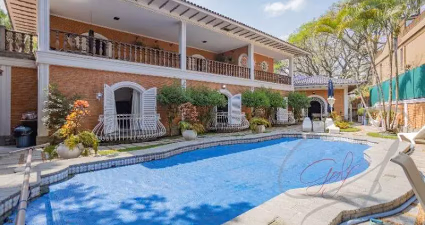 Residência de luxo em alto de pinheiros: 4 quartos, 2 suítes, 3 salas, 6 banheiros, 6 vagas, 605m² - são paulo-sp.
