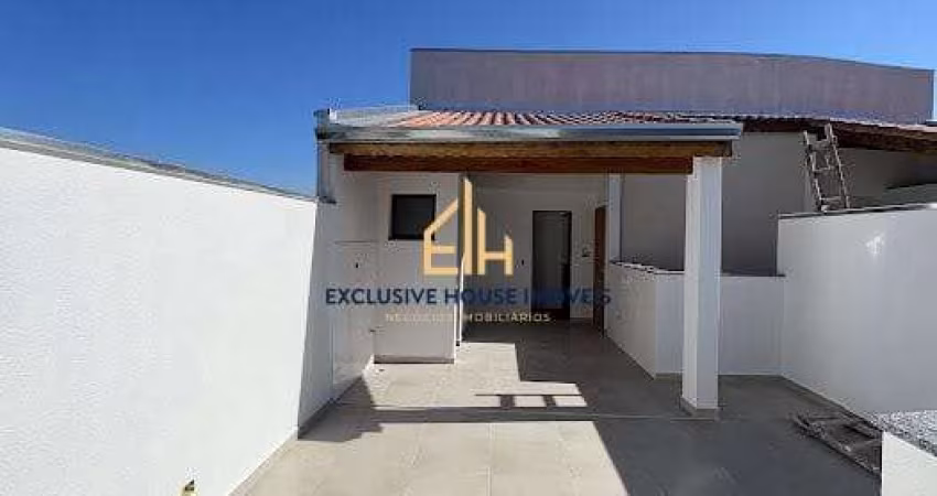 Cobertura duplex , 80m² , com 2 dorms e 1 vaga no Jardim Alvorada