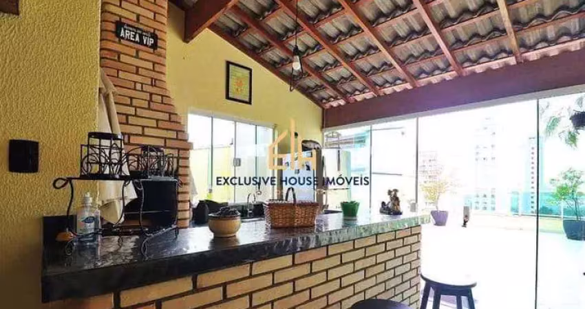 Cobertura duplex sem condomínio no bairro campestre - santo andré - sp
