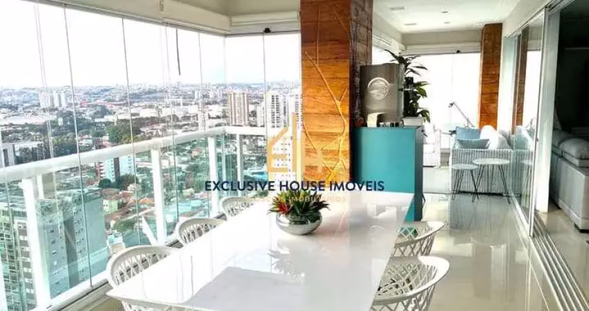 Apartamento á venda em um dos condominio le griffe - com 3 suítes e 4 vagas de garagem - bairro santo antônio - são caetano do sul