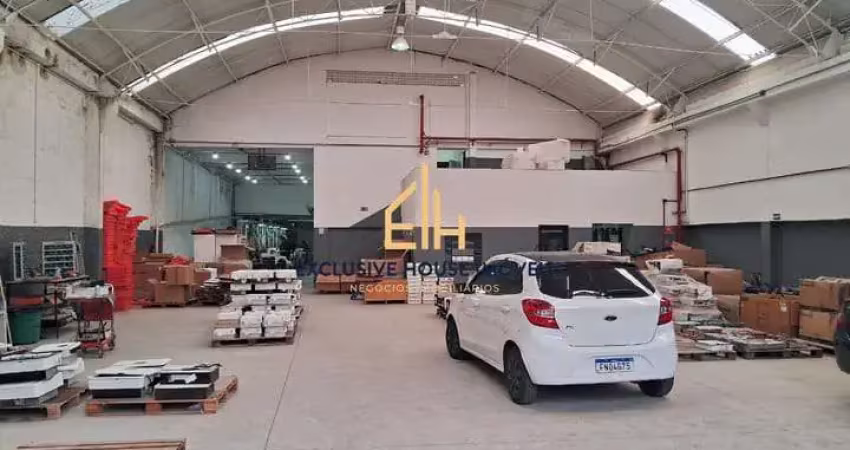 Galpão com 3.700m² - para venda ou locação na av. industrial - santo andré