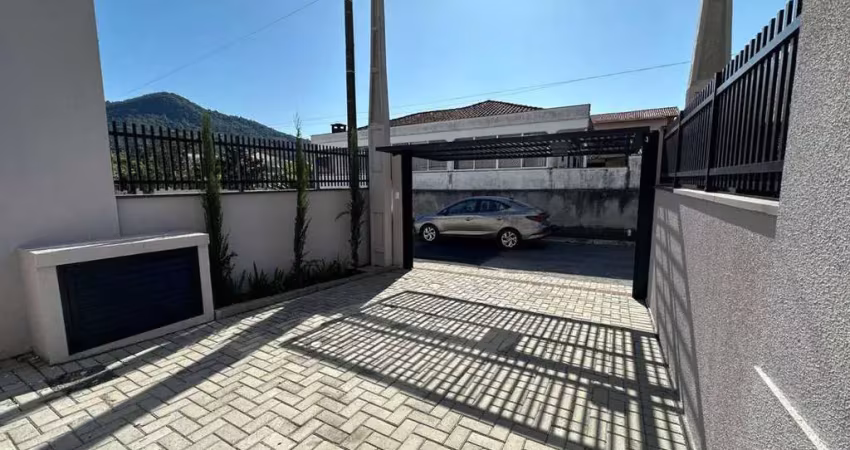 Sobrado geminado 1 suíte + 2 quartos, amizade - guaramirim