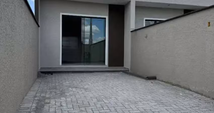 Casa geminada com 2 quartos, bairro beira rio - guaramirim