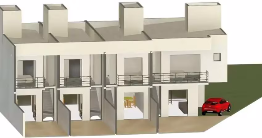 Casa geminada com 2 quartos, três rios do sul - jaraguá do sul