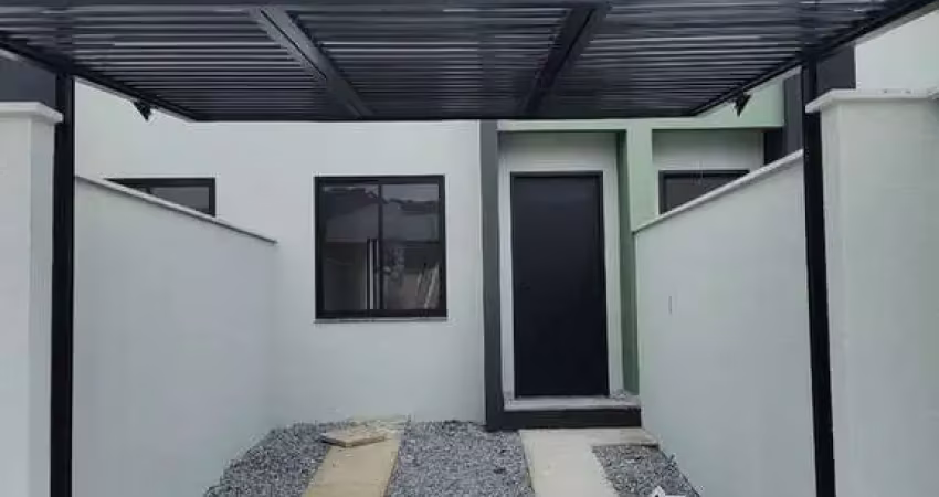 Casa geminada com 2 quartos, estrada nova - jaraguá do sul
